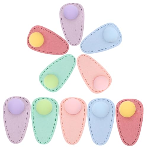 WOONEKY 10 Stück Haarspangen Für Damen Und Kinder Snap-haarspangen Dekorative Haarspangen Stilvolle Haar-accessoires Für Jungen Und Mädchen von WOONEKY