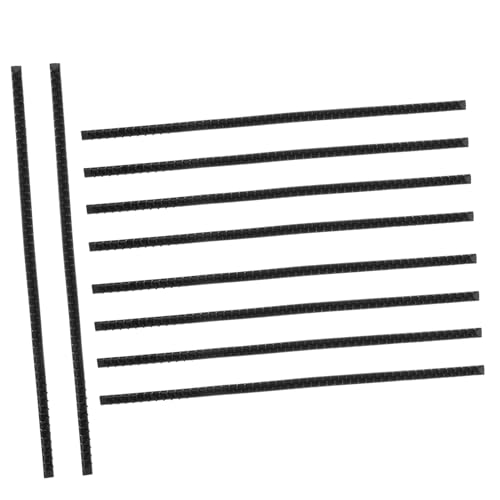 WOONEKY 10 Stück Teiliges Antirutsch Haarband mit Kunststoffzähnen für Damen und Mädchen Selbstklebende Haaraccessoires für Verschiedene Anlässe Rutschfest und Leicht zu Tragen von WOONEKY