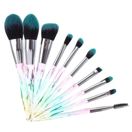 WOONEKY 10 Stück Make up Pinsel Multifunktionale Kosmetikpinsel Für Foundation Lidschatten Und Rouge Mit Weichen Borsten Für Empfindliche Haut Professioneller Gebrauch Geeignet Für WOONEKY 10 Stück Make up Pinsel Multifunktionale Kosmetikpinsel Für Foundation Lidschatten Und Rouge Mit Weichen Borsten Für Empfindliche Haut Professioneller Gebrauch Geeignet Für von WOONEKY