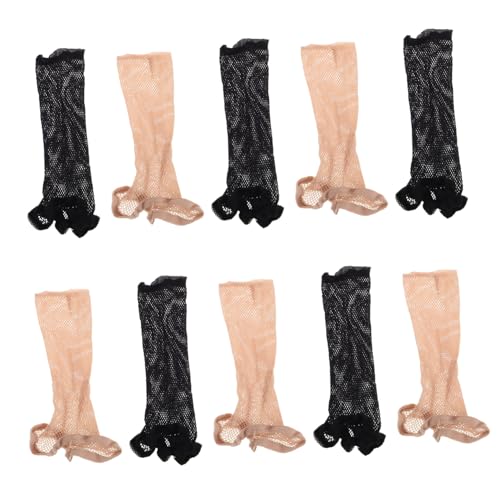 WOONEKY 10stücke Elastische Haarnetze Für Damen Hochwertiges Wig Cap Zubehör Für Sichere Anwendung Und Perfekten Von Perücken Für Haar Und Schlafhauben von WOONEKY