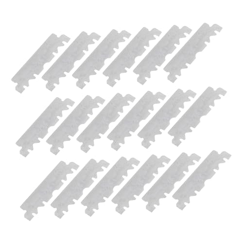 WOONEKY 100stücke Single Face Rasiermesserklingen Für Bart Und Kurzhaar Im Praktisch Für Heimgebrauch Und Unterwegs Leicht Zu Bedienen Und Langlebig von WOONEKY