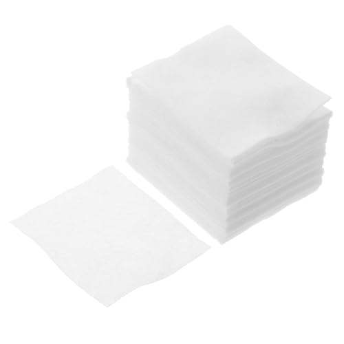 WOONEKY 1000stücke Dünne Wattepads Vliesstoffe Kosmetische Wattepads Für Nagellack Und Make-up-entferner Kunststoffbox-verpackungswatte von WOONEKY