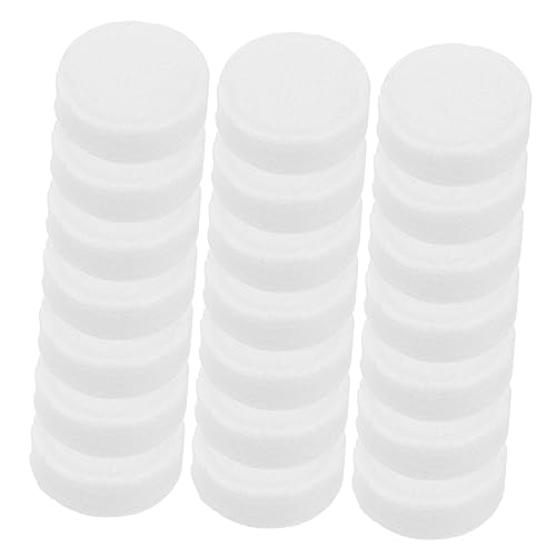 WOONEKY 100Stücke Komprimiertes Handtuch und Kompostierbar für Reisen Sport und Kosmetik aus Reinem Baumwollmaterial Weich und Parfümfrei für Haushalt von WOONEKY