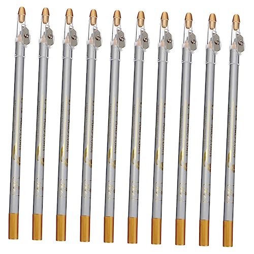 WOONEKY 10pcs Eyeliner Stifte 2-in-1-augenlinerstift Mit -make-up-werkzeug von WOONEKY