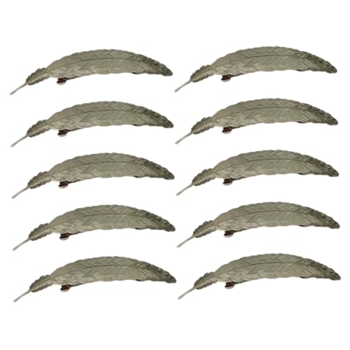 WOONEKY 10stücke Haarklammern Aus Kupfer Elegante Haarspangen Für Damen Und Mädchen Rutschfeste Duckbill Clips Für Verschiedene Frisuren Als Accessoire Für Jeden Anlass von WOONEKY