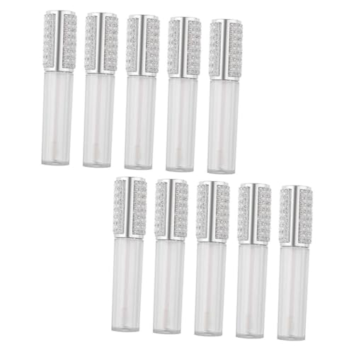 WOONEKY 10stücke Leere Lip Gloss Tube Kosmetische Glasflaschen Lippenstift Behälter Diy Lip Glazes Fläschen von WOONEKY