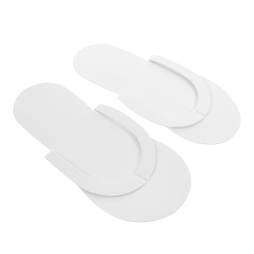 WOONEKY 12 Paare Einweg EVA Hausschuhe Damen Faltbar Weich Rutschfest Einmal slipper für Spa Reise Hotel Badezimmer Strand von WOONEKY