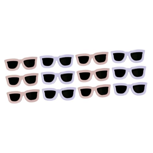 WOONEKY 12stücke Teiliges Lustige Sonnenbrillen-haarspangen Kreative Haaraccessoires Für Mädchen Geeignet Für Partys Geburtstagsfeiern Festivals Und Mehr von WOONEKY