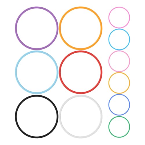 WOONEKY 12 Stück Bunte Silikonarmbänder Handgelenk Bänder für Frauen Vielseitig Tragbar für Festivals Partys und Sportveranstaltungen WOONEKY 12 Stück Bunte Silikonarmbänder Handgelenk Bänder für Frauen Vielseitig Tragbar für Festivals Partys und Sportveranstaltungen von WOONEKY