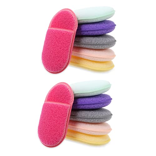 WOONEKY 12stücke Gesichtsreinigungsschwämme Sanfte Makeup-entferner Pads Für Tägliche Aller Hauttypen Für Und Hautbild von WOONEKY