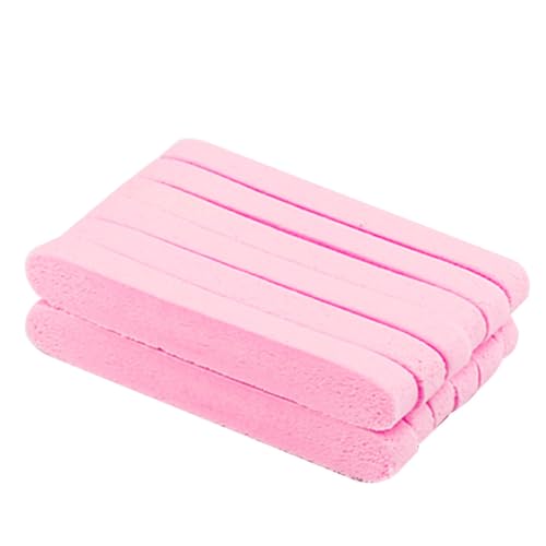 WOONEKY 12stücke Packung Mit Rosa Gesichtswäsche-puff-schwämmen Komprimierte Reinigungsschwämme Für Sanfte Gesichtsreinigung Makeup-entferner Und Peeling-tool Für Strahlende Haut von WOONEKY