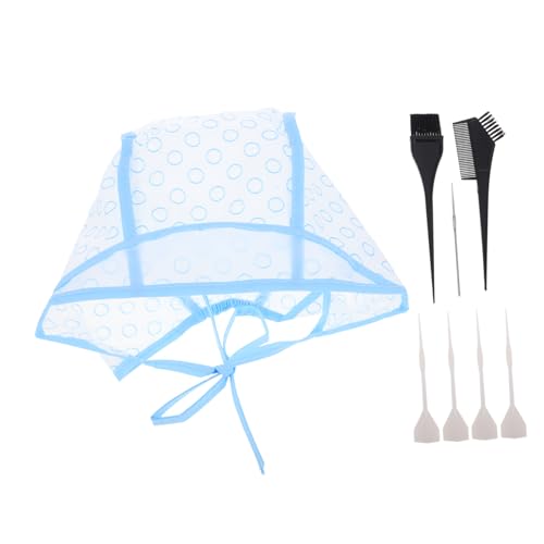 WOONEKY 12stücke Teiliges Haar-strähnenkappen Verstellbarem Design Und Löchern Highlighting-tool Häkelnadel Für Salon Und Heimgebrauch Friseurzubehör von WOONEKY