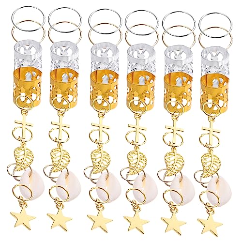 WOONEKY 140stücke Haarschmuck Für Zöpfe Dreadlock Charms Verstellbare Haarringe Aus Vielseitige Haaraccessoires Für Hochzeiten Und Partys Dreadlock Zubehör von WOONEKY