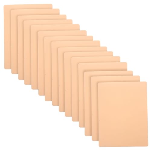 WOONEKY 15 Stück Teiliges Silikon Tattoo Übungshaut Realistische Blanke Makeup Practice Skin Wiederverwendbar Tragbar für Anfänger Tattoo Training und Professionelle Praxis von WOONEKY