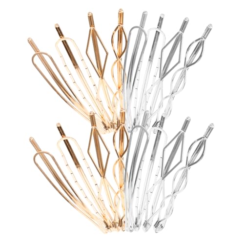 WOONEKY 16stücke Minimalistische Haarklammern Hochzeits Haarklammer Für Frauen Und Mädchen Stilvolle Und Langlebige Haarnadeln Aus Hochwertigem Metall Für Besondere Anlässe Und Alltagsstyl von WOONEKY
