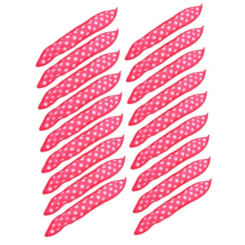 WOONEKY 19stücke Schwamm-lockenwickler Hitze-frei Für Frauen Mädchen Wunderschöne Locken Und Wellen Haarschädigung von WOONEKY