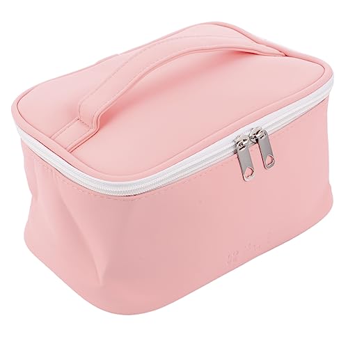 WOONEKY 1stück Kosmetiktasche Damen Stylische Pu Make-up Handtasche Mit Großer Kapazität Für Reisen Und Outdoor-aktivitäten Leicht Und Tragbar WOONEKY 1stück Kosmetiktasche Damen Stylische Pu Make-up Handtasche Mit Großer Kapazität Für Reisen Und Outdoor-aktivitäten Leicht Und Tragbar von WOONEKY