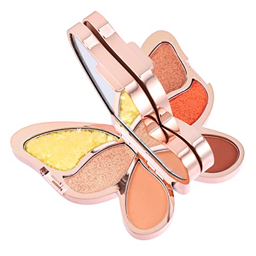 WOONEKY Farben Kosmetisches Lidschatten-palette Mit Glitzer Hautfreundliche Langanhaltende Formel Für Strahlende Augen Und Natürliche Looks Für Hauttöne Und Makeup-anlässe von WOONEKY