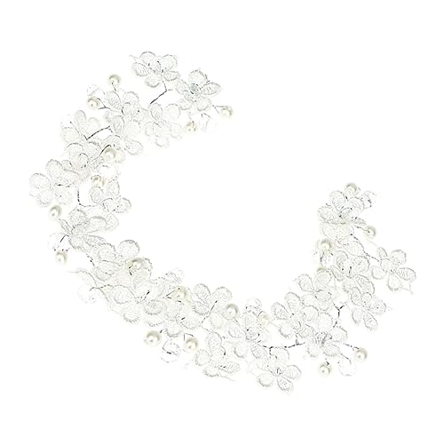 WOONEKY Ts398 Spitzen-haarband Handgefertigt Brautkopfbedeckung Bequem Und Leicht Passend Für Die Meisten Frauen von WOONEKY