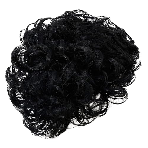 WOONEKY 1stück Männliche Kurzhaarperücke Lockige Herren-wig Für Cosplay Partys Und Alltag Hochtemperatur-synthetikhaar Leicht Zu Reinigen Und Tragbar WOONEKY 1stück Männliche Kurzhaarperücke Lockige Herren-wig Für Cosplay Partys Und Alltag Hochtemperatur-synthetikhaar Leicht Zu Reinigen Und Tragbar von WOONEKY