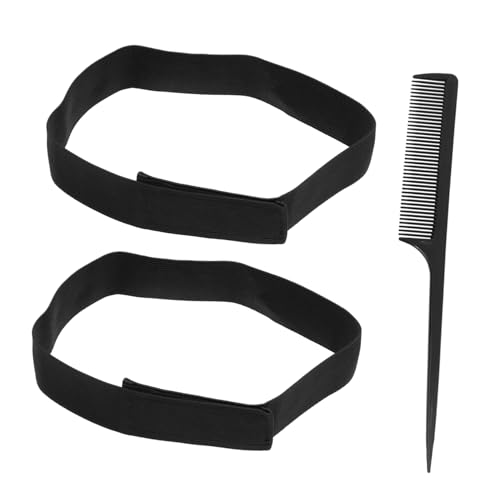 WOONEKY 1satz Elastischen Haarbändern Für Perücken Rutschfeste Fixierung Mit Kamm Teilig Für Einfache Anwendung Und Bequemen Tragekomfort Für Frisuren Und Haarschnitte von WOONEKY