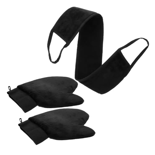WOONEKY 1satz Exfolierende Handschuhe Und Duschhandschuhe Für Sanfte Hautpflege Handtuch Für Erfrischendes Bad Erlebnis Und Tiefenwirksame Hautpflege von WOONEKY
