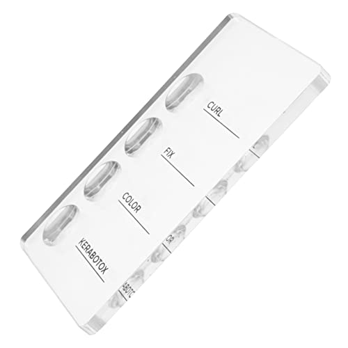 WOONEKY 1stücke Wimpernverlängerung Palette Grafting Tool Für Falsche Wimpern Leicht Und Tragbar Für Und Anfänger Praktischer Organizer Für Unterschiedliche Wimpernlängen von WOONEKY