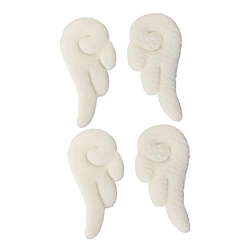 WOONEKY Clip Für Mädchen 2 Paar Haarspangen Mit Flügeln Nicht Klemmend Modisches Muster Für Die Schulparty von WOONEKY