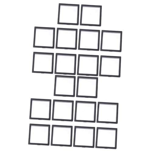 WOONEKY 2 Sets Alles in Einem Maniküre-set Organizer-box Für Künstliche Nägel Aufbewahrungsbox Für Nägel Spitzen-display Hohe Transparenz 3 Stück X 2 von WOONEKY