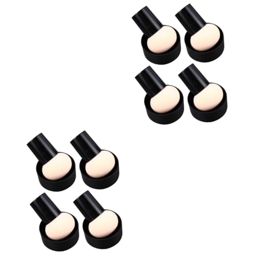 WOONEKY 2 Sets Make-up-schwamm in Pilzform für Gesichtsapplikator Wiederverwendbar Tragbar für Frauen und Mädchen 4 Stück von WOONEKY