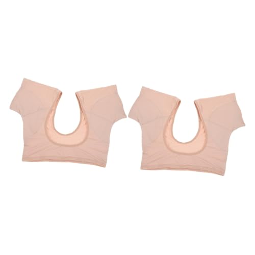 WOONEKY 2stücke Atmungsaktive Damen-weste Mit Achsel-schweißpads Waschbar Und Saugfähig Für Sommeraktivitäten Jogging Und Fitness Schützt Vor Schweißflecken Und Geruch von WOONEKY
