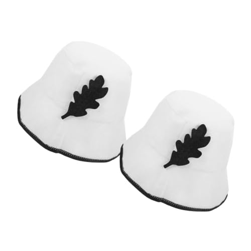 WOONEKY 2 Stück Atmungsaktive Filz Saunakappe für Damen Herren Verstellbar Weicher Leichter Sauna Hut für Dampfbad Spa Saunazubehör Komfortable Kopfbedeckung von WOONEKY