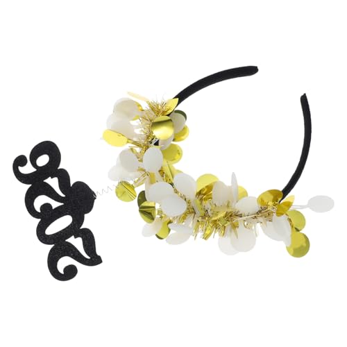 WOONEKY 2 Stück Festliche Haarschmuck für Neujahrsfeiern Graduierungen und Besondere Anlässe Bequem und für Haararten von WOONEKY