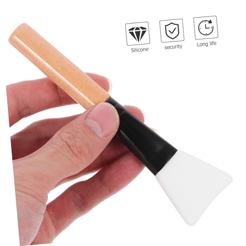 WOONEKY 2 Stück Gesichtsmaskenpinsel Weich Hautfreundlich Ergonomisch Geformt für Gleichmäßige Gesichtsmaske Anwendung Hautpflege Werkzeug für Damen Tragbar mit Eva Tasche WOONEKY 2 Stück Gesichtsmaskenpinsel Weich Hautfreundlich Ergonomisch Geformt für Gleichmäßige Gesichtsmaske Anwendung Hautpflege Werkzeug für Damen Tragbar mit Eva Tasche von WOONEKY