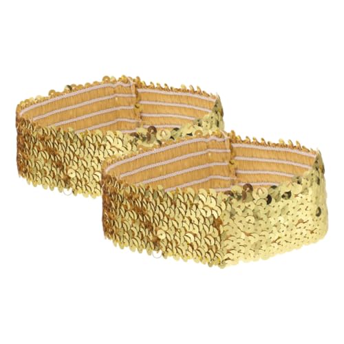 WOONEKY 2stücke Elastische Glitzer-stirnbänder Für Damen Sport-haarbänder Mit Pailletten Für Yoga Laufen Fitness Modisches Haar-accessoire WOONEKY 2stücke Elastische Glitzer-stirnbänder Für Damen Sport-haarbänder Mit Pailletten Für Yoga Laufen Fitness Modisches Haar-accessoire von WOONEKY
