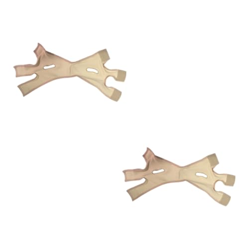 WOONEKY 2 Stück Maskenformer Doppelkinnmaske Wiederverwendbares Wangenlifting-band Für Frauen Und Männer – Faltige Haut Kompakte Größe von WOONEKY