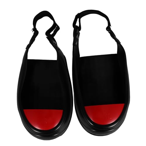 WOONEKY 2 Stück Metallverstärkte Arbeitsschutzschuhe mit Stahlkappe Abriebfest rutschfest Unisex Sicherheitsschuhüberzug für Industrie BAU und Fertigung Robuster Fußschutz von WOONEKY