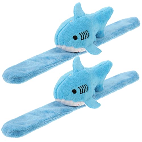 WOONEKY 2 Stück Plüsch Schlagarmband mit Niedlichem Weiches Hautfreundliches Stofftier Armband für Halloween Geburtstags und Themenpartys Leicht und Kompakt für Unterwegs von WOONEKY