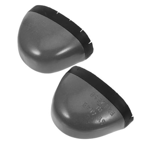 WOONEKY 2 Stück Schutzkappen für Arbeitsschuhe Leichte Stoßfeste Stahlkappen Einlagen mit Funktion Langlebiger Zehenschutz für Herren und Damen Robust für Baustellen und Industrieeinsatz von WOONEKY