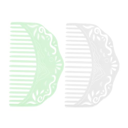 WOONEKY 2 Stück Teiliges Haarkämme im Chinesischen Stil aus Langlebigem Acetat Eleganter Seitlicher Steckkamm für Vielseitiges Haarstyling und Dekorativen Haarschmuck für Damen von WOONEKY