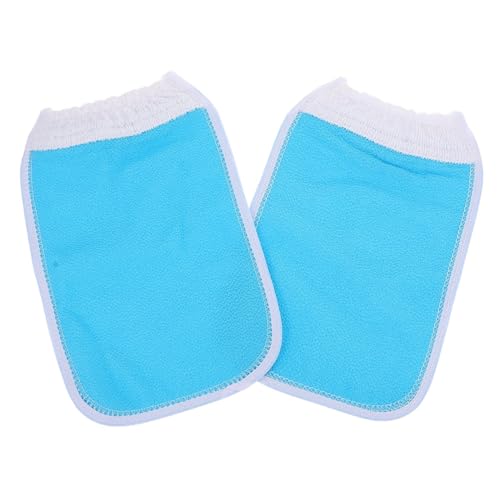 WOONEKY 2 Stücke Peeling Bad Fäustlinge Schrubben Handschuhe Für Körper Reinigung Peeling Bad Handtücher von WOONEKY