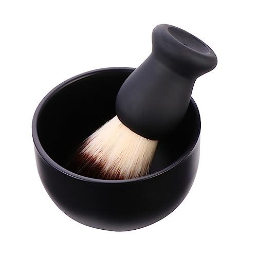 WOONEKY Bartbürsten-set für Männer Haar- und Bartbürste Rasierschale Sanftes Peeling Schnurrbart Rasierset Pflegewerkzeuge WOONEKY Bartbürsten-set für Männer Haar- und Bartbürste Rasierschale Sanftes Peeling Schnurrbart Rasierset Pflegewerkzeuge von WOONEKY