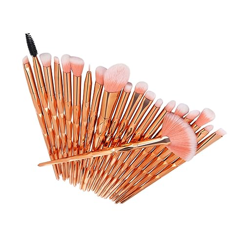 WOONEKY Make-up-pinsel-set – 20-teiliges Kosmetik-werkzeugset Mit Einzigartigem Griff Weiche Bürste Für Die Routine Von Frauen von WOONEKY