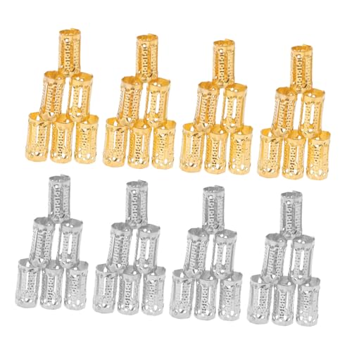 WOONEKY 200-teiliges Dreadlock-schmuckset Eisenmaterial Haare Für Dreadlocks Modische Haarmanschetten Häkelnadeln Zubehör Für Partys Und Veranstaltungen von WOONEKY