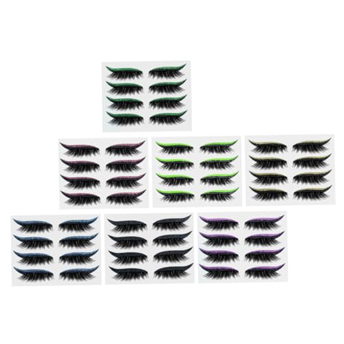 WOONEKY 28paare Chic Eyeliner Sticker Farben Perfektes Augen-make-up Für Partys Einfach Anzuwenden Langlebig Hochwertige Verarbeitung Verleiht Jedem Look Das Gewisse Etwas WOONEKY 28paare Chic Eyeliner Sticker Farben Perfektes Augen-make-up Für Partys Einfach Anzuwenden Langlebig Hochwertige Verarbeitung Verleiht Jedem Look Das Gewisse Etwas von WOONEKY