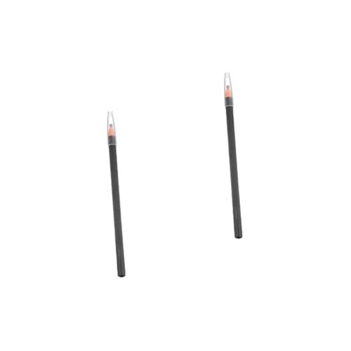 WOONEKY 2St Augenbrauen-Make-up-Tools Abs wasserfester schwarzer Eyeliner wasserfester augenbrauenstift Wasserdichter Augenbrauenstift buntstifte Eyeliner-Stick Tragbare Augenbrauenstifte von WOONEKY
