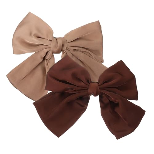 WOONEKY 2stücke Große Haarspangen Für Damen Elegante Schleifen-haarclips Für Mädchen Für Hochzeiten Partys Und Alltag Rutschfest Und Ergonomisches Design von WOONEKY