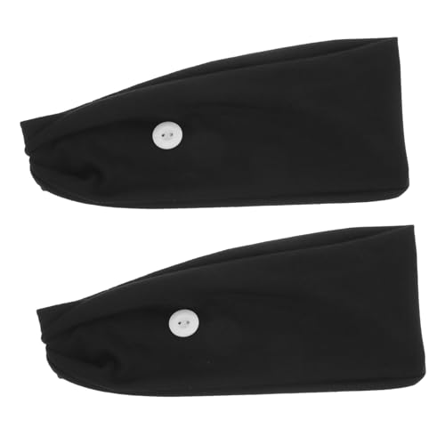 WOONEKY 2stück Elastisches Haarband Für Damen Sportliches Yoga Stirnband Mit Knöpfen Atmungsaktives Fitness Zubehör Für Yoga Fitness Und Freizeit WOONEKY 2stück Elastisches Haarband Für Damen Sportliches Yoga Stirnband Mit Knöpfen Atmungsaktives Fitness Zubehör Für Yoga Fitness Und Freizeit von WOONEKY