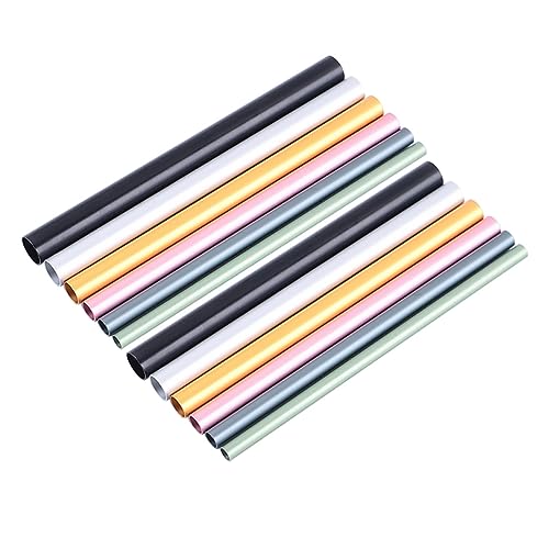 WOONEKY 2satz Teiliges Von Metallstäben Für Nagelkunst Formrohre Zur Gestaltung Von Uv-gel-maniküren Praktische Werkzeuge Für Damen Zur Nagelmodellage Und Kurvung von WOONEKY