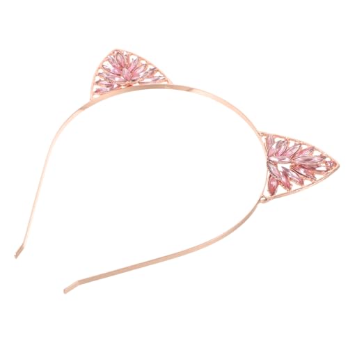 WOONEKY 2 Stücke Einzigartige Weihnachten Stil Haar Band Ohr Form Diamant Zubehör Für Karneval von WOONEKY